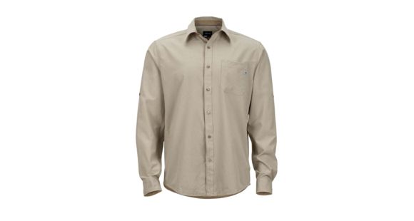 Marmot Windshear Long Sleeve Shirt - Men's, Light Khaki, 2XL, 43260-7040-XXL