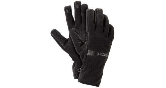 Marmot Windstopper Gloves - Men's-Black-Large