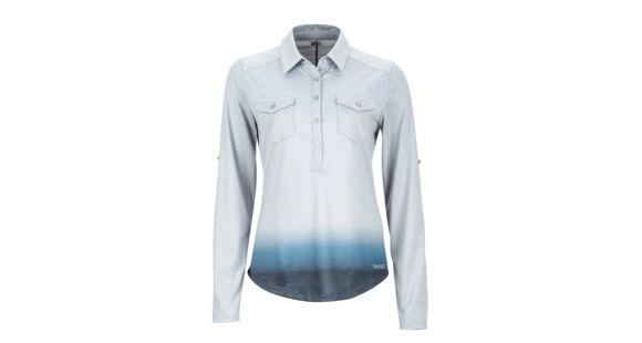 Marmot Women's Allie Long Sleeve Shirt, Grey Storm, XS, 58930-1620-Grey Storm-XS