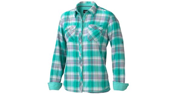 Marmot Evelyn Long Sleeve Shirt - Women's-Gem Green-Large, 56940-GEM GREEN-L