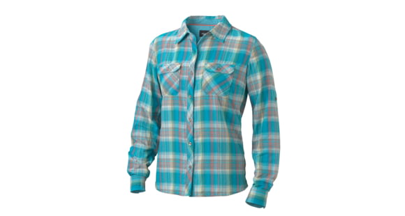 Marmot Evelyn Long Sleeve Shirt - Women's-Ocean-Large, 56940-OCEAN-L