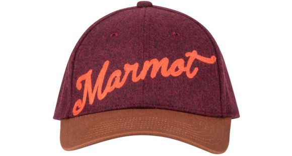 Marmot Wool Cap - Unisex, Fig/Terracotta, One Size, 13890-7354-ONE