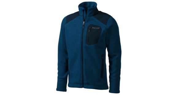 Marmot Wrangell Jacket - Men's-Blue Night/Dark Ink-Medium, 785562398078