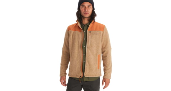 Marmot Wrangell Polartec Jacket - Men's, Shetland/Copper, Small, M13192-20738-S