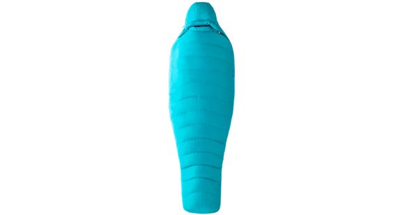 Marmot Xenon Sleeping Bag 800 Down - Womens, Regular, Left Victory Blue/Astral Blue, 23290-3985-LZ