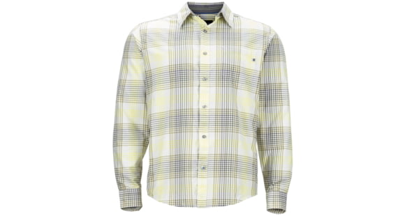 Marmot Zephyr Long Sleeve Shirt - Men's-Yellow-Medium, 259748