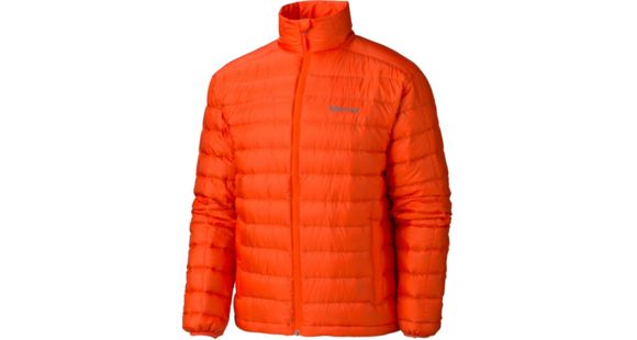 Marmot Zeus Jacket - Men's-Medium-Sunset Orange, 785562329744