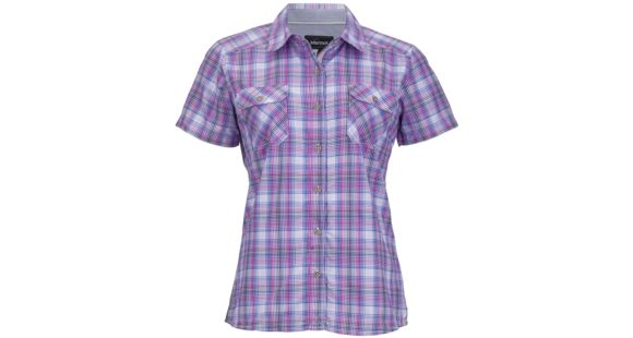 Marmot Zoey Short Sleeve Shirt - Women's-Midnight Purple-Large, 266701
