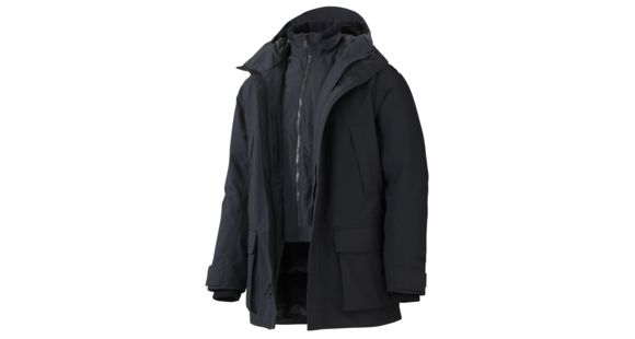 Marmot Zurich Parka - Men's -Black-Medium, 254463