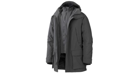 Marmot Zurich Parka - Men's -Slate Grey-XX-Large, 254470
