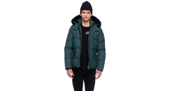 Moose Knuckles 3Q Jacket Men's, Oceanic / Black Fur, S, MK2228M3Q-524-S