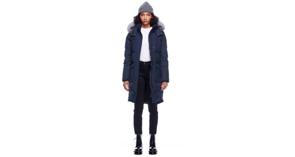 Moose Knuckles Causapcal Parka, True Navy / Frost, S, M39LJ211-463-S