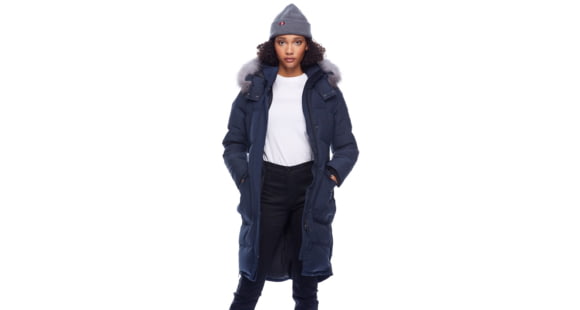 Moose Knuckles Causapcal Parka, True Navy / Frost, XS, M39LJ211-463-XS