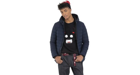 Moose Knuckles Fullcrest Jacket - Men's, Navy, Small, MK7514-MMLH-401-S