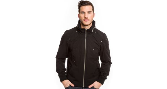 Moose Knuckles Henessey Jacket - Men's-Black-Medium