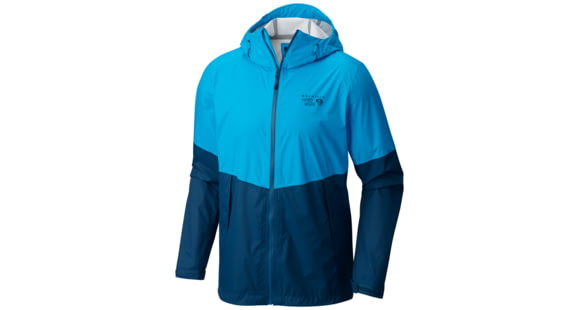 Mountain Hardwear Exponent Jacket - Men's-Ocean Blue-Small