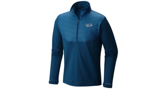 Mountain Hardwear 32 Degree Insulated 1/2 Zip - Men's-Phoenix Blue-Medium