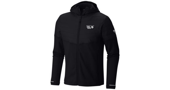 Mountain Hardwear 32 Degree Insulated Hooded Jacket - Men's, Black, Medium, 1677191090-M