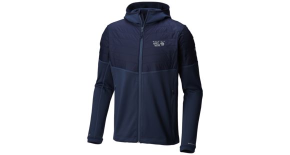 Mountain Hardwear 32 Degree Insulated Hooded Jacket - Men's, Zinc, Large, 1677191493-L