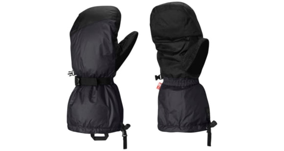 Mountain Hardwear Absolute Zero Mitt, Black, XS, 1636291090-XS