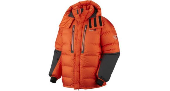 Mountain Hardwear Absolute Zero Parka - Men's, State Orange /Shark, XS, 1459281742-XS