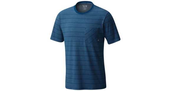 Mountain Hardwear ADL Short Sleeve T - Men's-Phoenix Blue-X-Large
