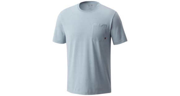 Mountain Hardwear ADL Short Sleeve T-Shirt - Men's, Blue Granite, XL, 1708101404-XL