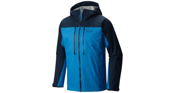 Mountain Hardwear Alpen Plasmic Ion Jacket - Men's-Hardwear Navy/Dark Compass-X-Large