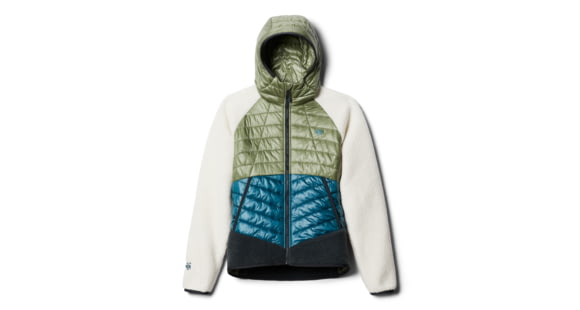 Mountain Hardwear Altius Hybrid Hoody - Women's, Field, Medium, OL8190354-M