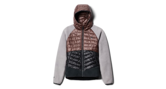 Mountain Hardwear Altius Hybrid Hoody - Women's, Warm Ash, Large, OL8190249-L