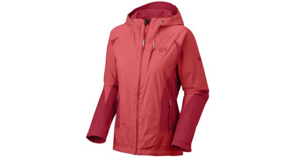 Mountain Hardwear Aquari Jacket - Women's-Poppy/Ruby-Large