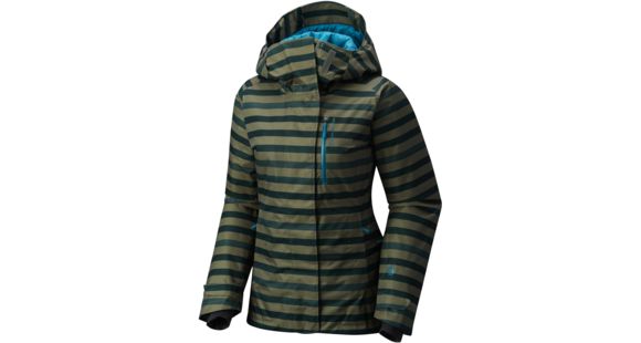 Mountain Hardwear Barnsie Jacket - Women's-Green Fade-X-Large
