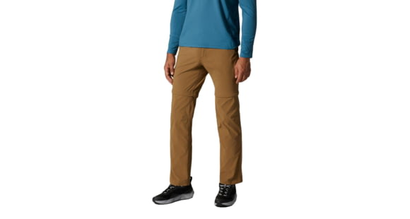 Mountain Hardwear Basin Trek Convertible Pant - Men's, Regular, Corozo Nut, 34, 1997821239-34