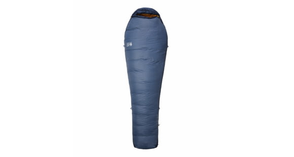 Mountain Hardwear BishopPass M30F/-1C Sleeping Bag, Left Hand, Light Zinc, Long, 1916982441-Light Zinc-LNG-LH