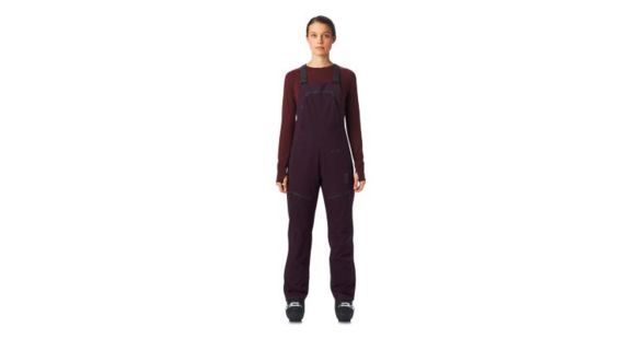 Mountain Hardwear Boundary Line Gore-Tex Insulated Bib - Women's, Darkest Dawn, Small, Regular Inseam, 1850671509-S-R