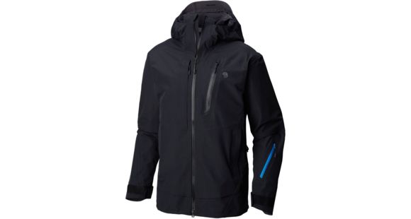 Mountain Hardwear Boundary Line Jacket Ski Shell Jacket - Men's, Black, Extra Large, 1818021010-XL