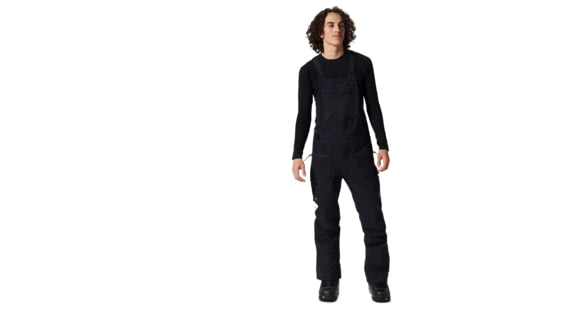 Mountain Hardwear Boundary Ridge Gore-Tex Bib - Men's, Regular, Extra Large, Black, 1942821010-Black-XL-R