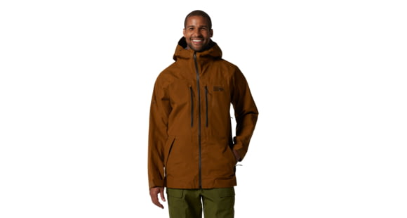 Mountain Hardwear Boundary Ridge Gore Tex Jacket - Men's, Large, Golden Brown, 1942811233-Golden Brown-L