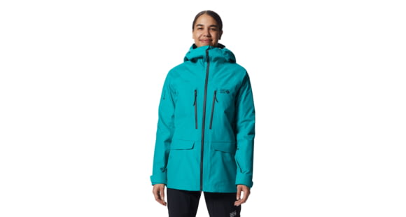 Mountain Hardwear Boundary Ridge Gore Tex Jacket - Women's, Large, Synth Green, 1943021360-Synth Green-L