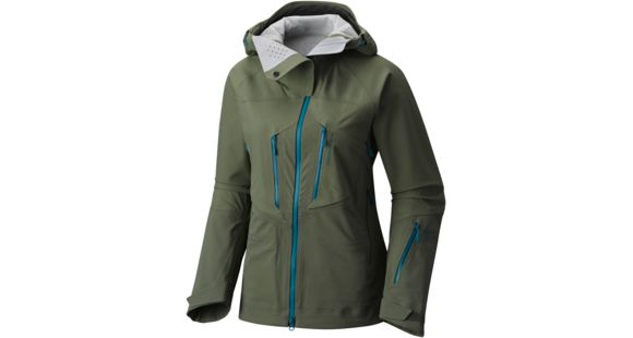 Mountain Hardwear BoundarySeeker Jacket - Women's-Green Fade-Medium