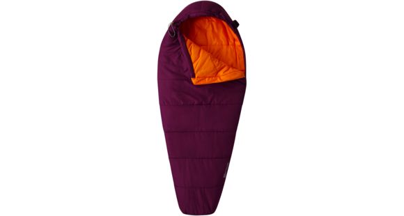 Mountain Hardwear Bozeman Adjustable 20 Sleeping Bag-Dark Raspberry-Regular-Left