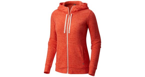 Mountain Hardwear Burned Out Full Zip Hoody - Women's, Sweet Chili, M, 1708711854-M
