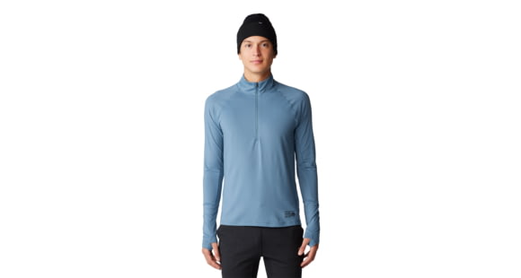 Mountain Hardwear Butter Up Long Sleeve Half Zip Top - Men's, 444, S, 2084661-444-S