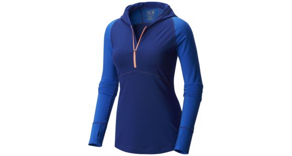 Mountain Hardwear Butterlicious Long Sleeve Hoodie - Women's-Dynasty-X-Small