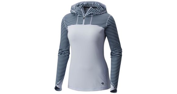 Mountain Hardwear Butterlicious Long Sleeve Hoody - Women's, Atmosfear, XL, 1732931583-XL