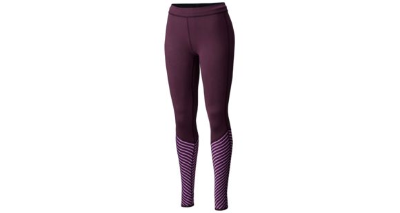 Mountain Hardwear Butterlicious Stripe Tight, Dark Tannin, M, 1732961509-M-29