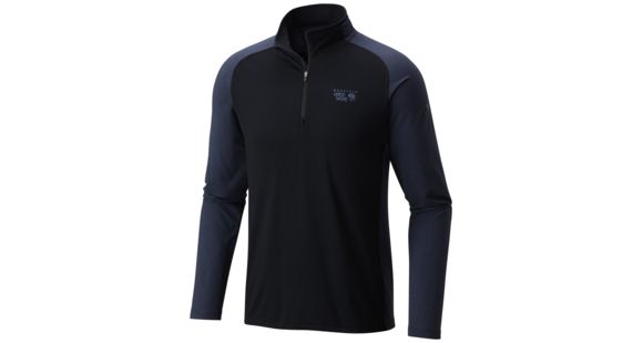 Mountain Hardwear Butterman Half-Zip - Men's-Black-Large