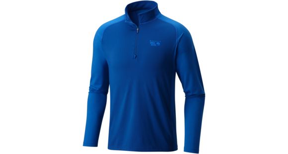 Mountain Hardwear Butterman Half-Zip - Men's-Nightfall Blue-Small