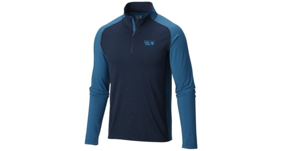 Mountain Hardwear Butterman Half-Zip - Men's-Hardwear Navy-Small