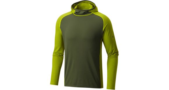 Mountain Hardwear Butterman Pullover Hoody - Men's-Surplus Green-X-Large